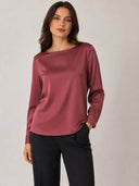 Blusa in raso Emme Marella EMMCURSORE