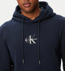 Felpa con cappuccio da uomo in cotone Calvin Klein Jeans