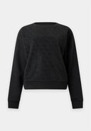 Felpa girocollo da donna Guess Allover 4G Crystals Sweatsh