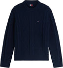 Pullover Uomo Tjm Reg Cable Knit Sweater Dm0dm23405 Tommy Jeans