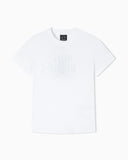 T-Shirt Relaxed Fit in Jersey di Cotone Armani Exchange