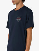 T-shirt Uomo Tommy Hilfiger con Logo Stampato