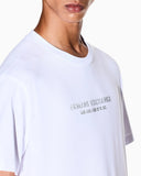 T-shirt con logo sul petto in cotone Armani Exchange