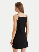 Top Nero Donna  Calvin Klein a con Logo CK