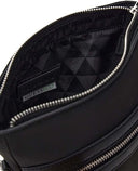 Borsa a tracolla Uomo Guess  Berlin Crossbody Flat Black nero