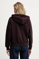 Felpa Donna con cappuccio e zip Calvin Klein Jeans