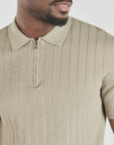 Polo uomo con cerniera Armani Exchange
