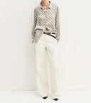 Camicia in raso stampato Emme Marella EmmDenaro