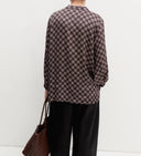 Blusa in raso stampato Emme Marella EmmTalento