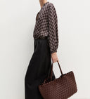 Blusa in raso stampato Emme Marella EmmTalento