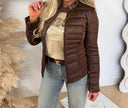 Piumino da donna Guess New Vona Block Embossed