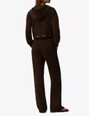 Pantaloni donna in cotone con elastico in vita Calvin Klein Terry Logo