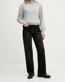 Felpa con cappuccio da donna in cotone Calvin Klein Jeans