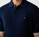Polo da uomo in cotone Tommy Hilfiger