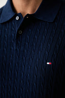Polo da uomo in cotone Tommy Hilfiger
