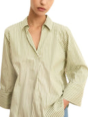 Blusa a polo donna in popeline Emme Marella