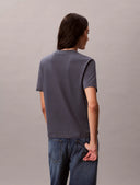 T-shirt Donna con logo metallizzato lucido Calvin Klein Jeans