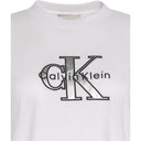 T-Shirt Donna classica con grafica lucida monologo Calvin Klein Jeans