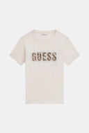 T-shirt Guess donna  con logo stampato