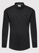 Camicia uomo Guess nera slim fit