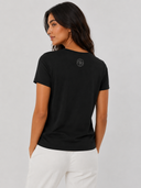 T-shirt Donna con strass Guess