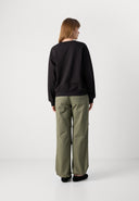 Felpe Donna Calvin Klein Monogram French Terry