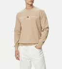 Felpa Tommy Hilfiger Logo Signature  Uomo
