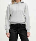 Felpa con cappuccio da donna in cotone Calvin Klein Jeans