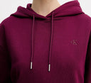 Felpa con cappuccio da donna in cotone Calvin Klein Jeans