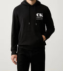 Felpa con cappuccio da uomo in cotone Calvin Klein