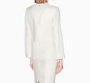 Giacca Donna in  tessuto in Twill di Lino Armani Exchange