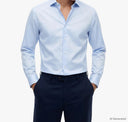 Camicia uomo Tommy Hilfiger DC Flex collar solid shirt MW0MW42779