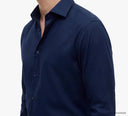 Camicia uomo Tommy Hilfiger DC Flex collar solid shirt MW0MW42779