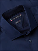 Camicia uomo Tommy Hilfiger DC Flex collar solid shirt MW0MW42779