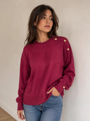 Maglia donna Emme Marella con bottoni EMMVODKA
