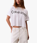 Maglietta Donna oversize in cotone Calvin Klein