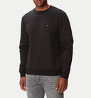 Maglione Uomo Essential MW0MW37241 Nero Regular Fit Tommy Hilfiger