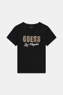 T-shirt Guess donna  con logo stampato