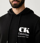 Felpa con cappuccio da uomo in cotone Calvin Klein