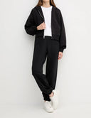 Felpa con cerniera e cappuccio da donna in cotone Calvin Klein Jeans
