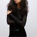 Maglia in Pizzo  a Maniche Lunghe AWTESSY  Vero Moda