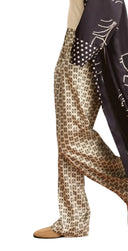 Pantalone in twill stampato Emme Marella