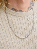 Pullover uomo JJEmil knit cable crew Jack & Jones
