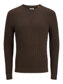 Pullover uomo JJEmil knit cable crew Jack & Jones