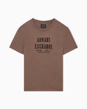 T-Shirt Relaxed Fit in Jersey di Cotone Armani Exchange