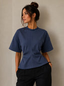 T-shirt Donna  Calvin Klein  con vestibilità sagomata