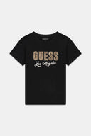 T-shirt Guess donna  con logo stampato