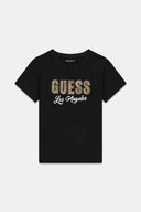 T-shirt Guess donna  con logo stampato