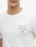 T-shirt Uomo  Tommy Hilfiger con Logo Stampato