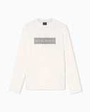 T-shirt Uomo a maniche lunghe con logo Armani Exchange